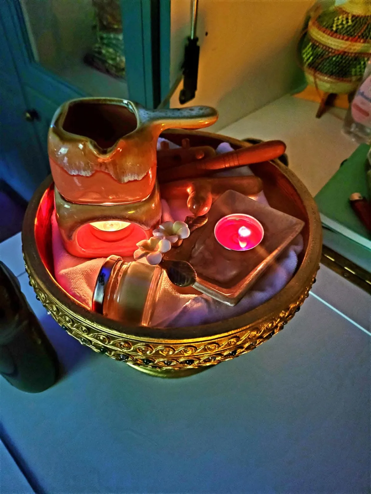 Huiles, baume et bougies
