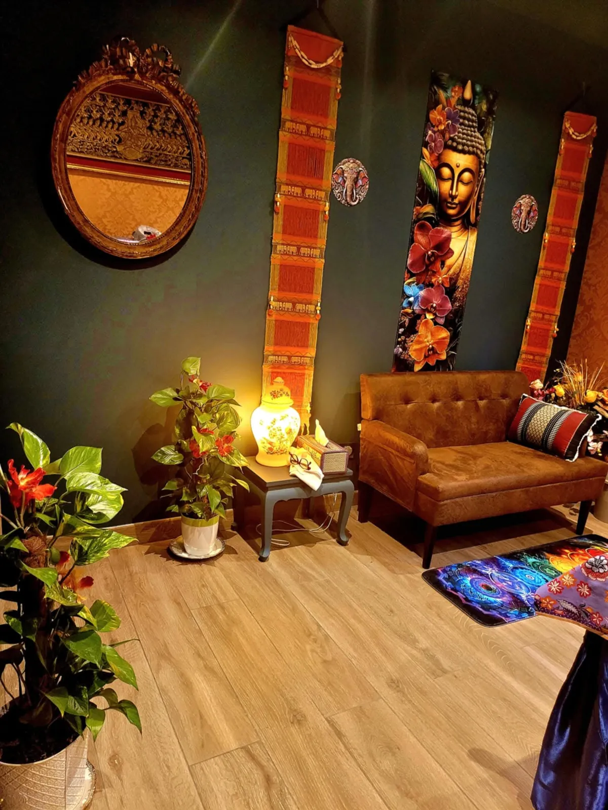 L'espace détente le soir
